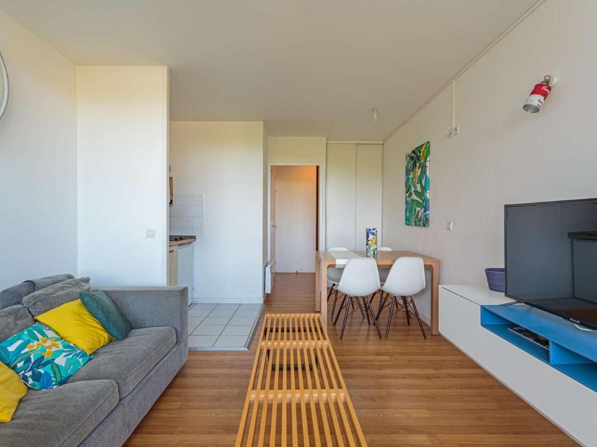 Apercu Mer: Bel Appartement Avec Piscine, Tennis Et Proche Plage - Fr-1-3-450 Bidart Exteriör bild